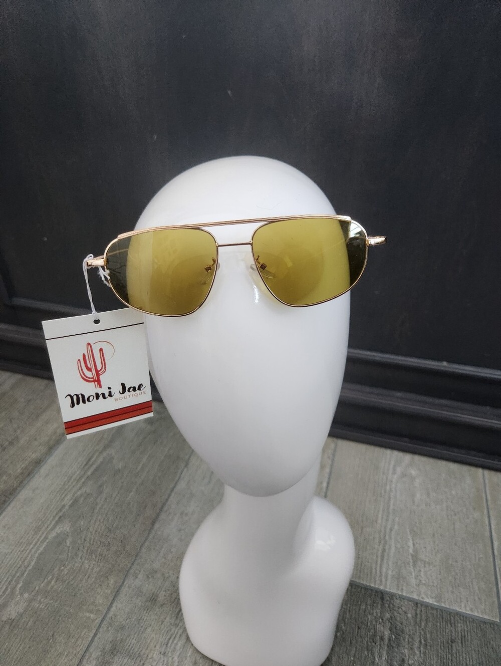 New Fifth & Ninth Grey Aviator Sunglasses (nwt)